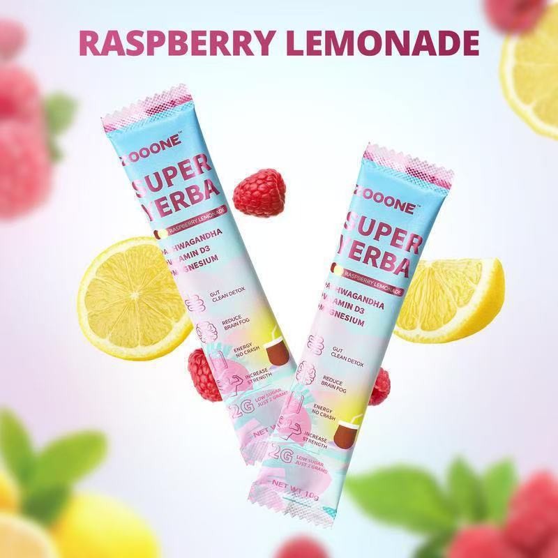 TK Yerba Mate Yerba Mate ผงผักผลไม้ทุกวัน พรีไบโอติก Super Mate ชาผงอิเล็กโทรไลต์ 6/19