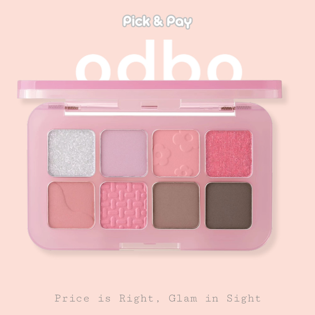 odbo Mood Collector Eye Pallet อายแชโดว์ พาเลท 8 สี ตาดูมีมิติ (OD2030)