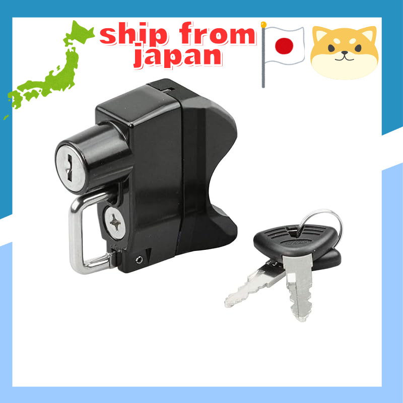Kijima Motorcycle Parts Helmet Lock Holder Steel Anti-theft Lever Holder Type Compatible with Harley