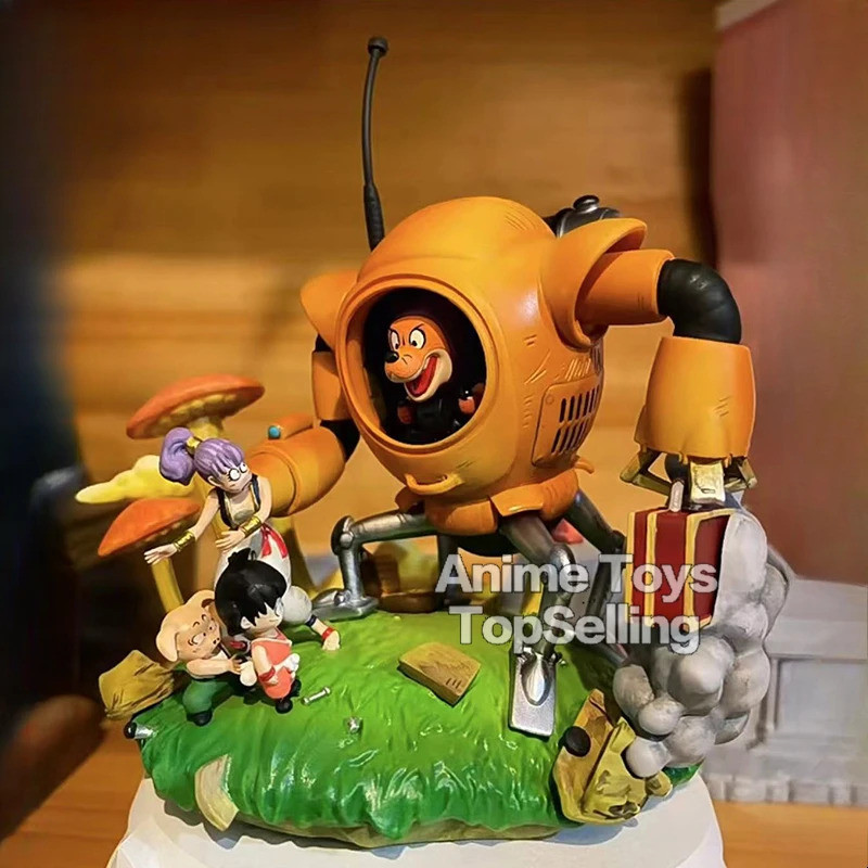 3.94in/10cm Animal Dragon Ball Figure Shu Robot Vs goku figure Figurine PVC Model Statue Collection 