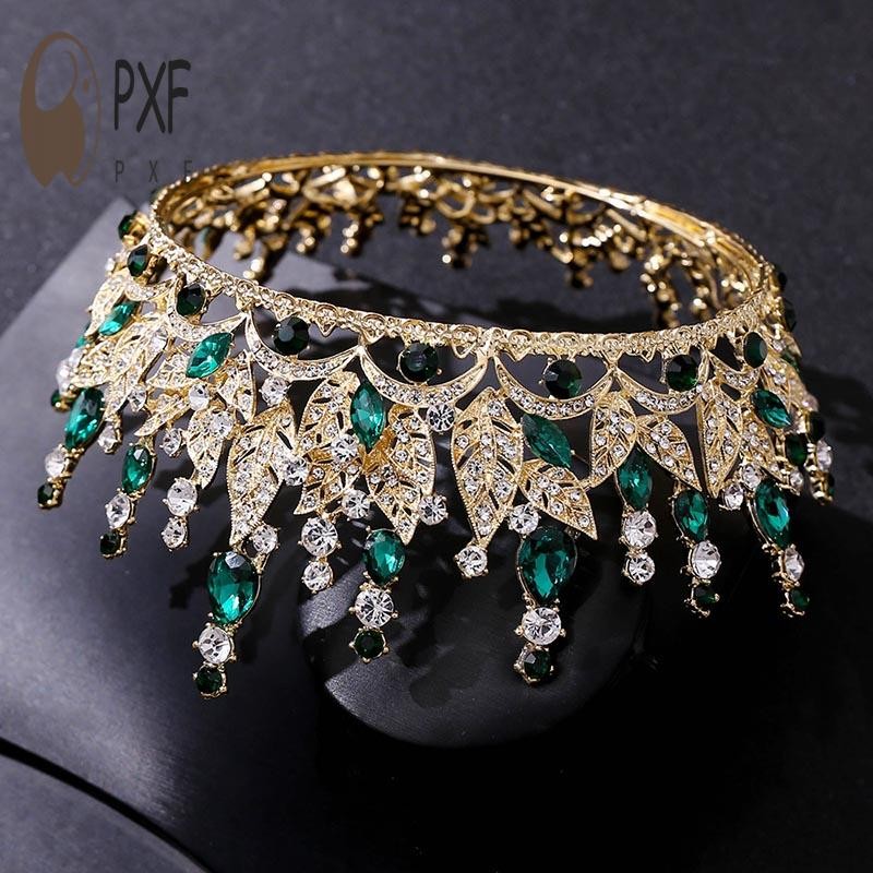 ราชินีเครื่องประดับผมคานผ้าโพกศีรษะขายดีโลหะผสมฝังเพชรเจ้าสาวอุปกรณ์จัดงานแต่งงาน