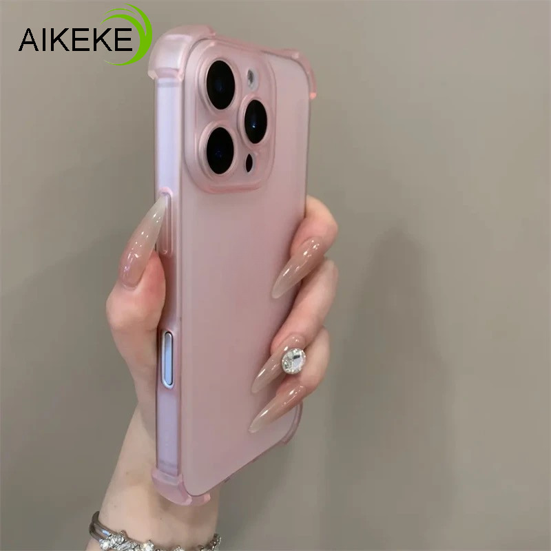 Ice Mist เคสโทรศัพท์สําหรับ OPPO A6 Pro F31 A96 A76 A35 A15 A15S A79 A98 A97 A57 A77 A55 A56 A9 A5S A12 K13 K12S 5G 4pro Simple AirBag หรูหราหรูหรา