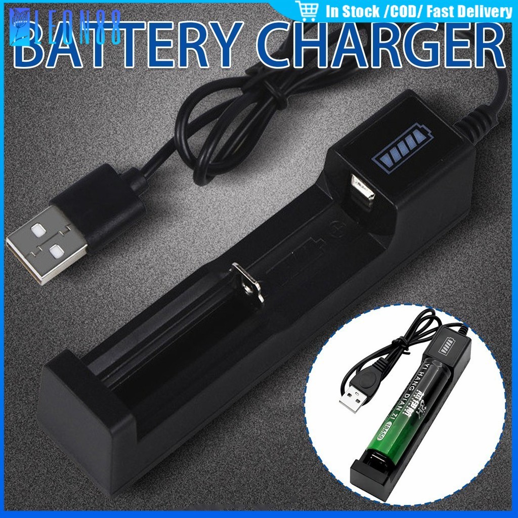 ของมาใหม่！เครื่องชาร์จถ่าน usb 3.7V รองรับถ่าน 18650 /17670/14500 แท่นชาร์จbattery