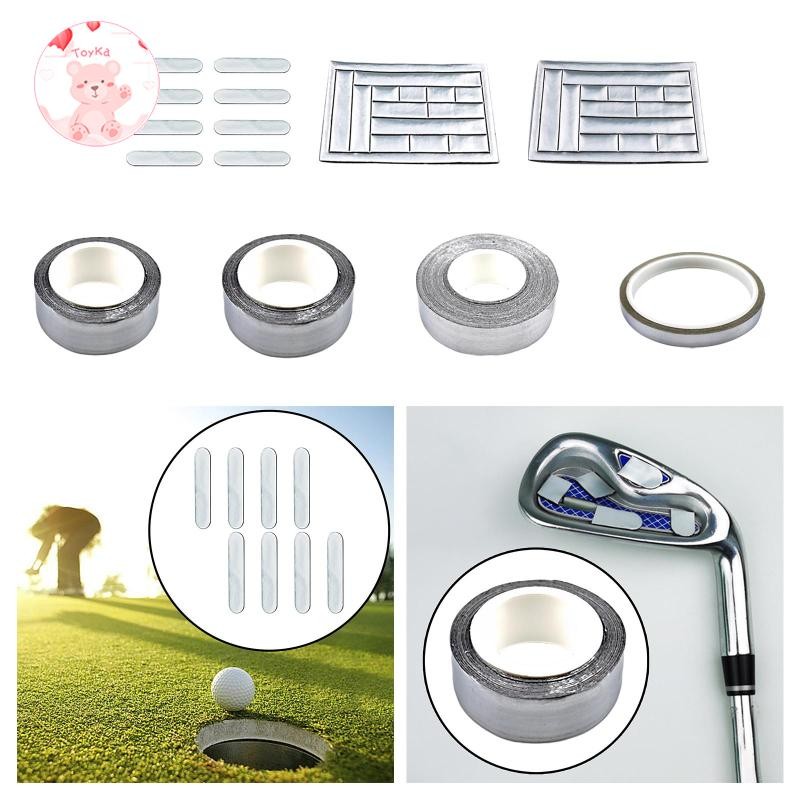[Whbadguy] Golf Weighted Lead Tape แบบพกพาเพิ่ม Swing Weight Golf Clubs Golf Grip Tape Golf Weight Tape Lead Tape Strips Weight Tape