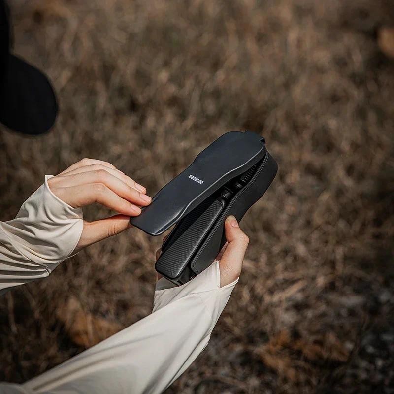สําหรับ DJI Osmo Pocket 3 เคสป้องกันเลนส์กล้องปกป้องหน้าจอ Anti-fall Flip Cover Quick Release Case อุปกรณ์เสริม - รูปที่ 4