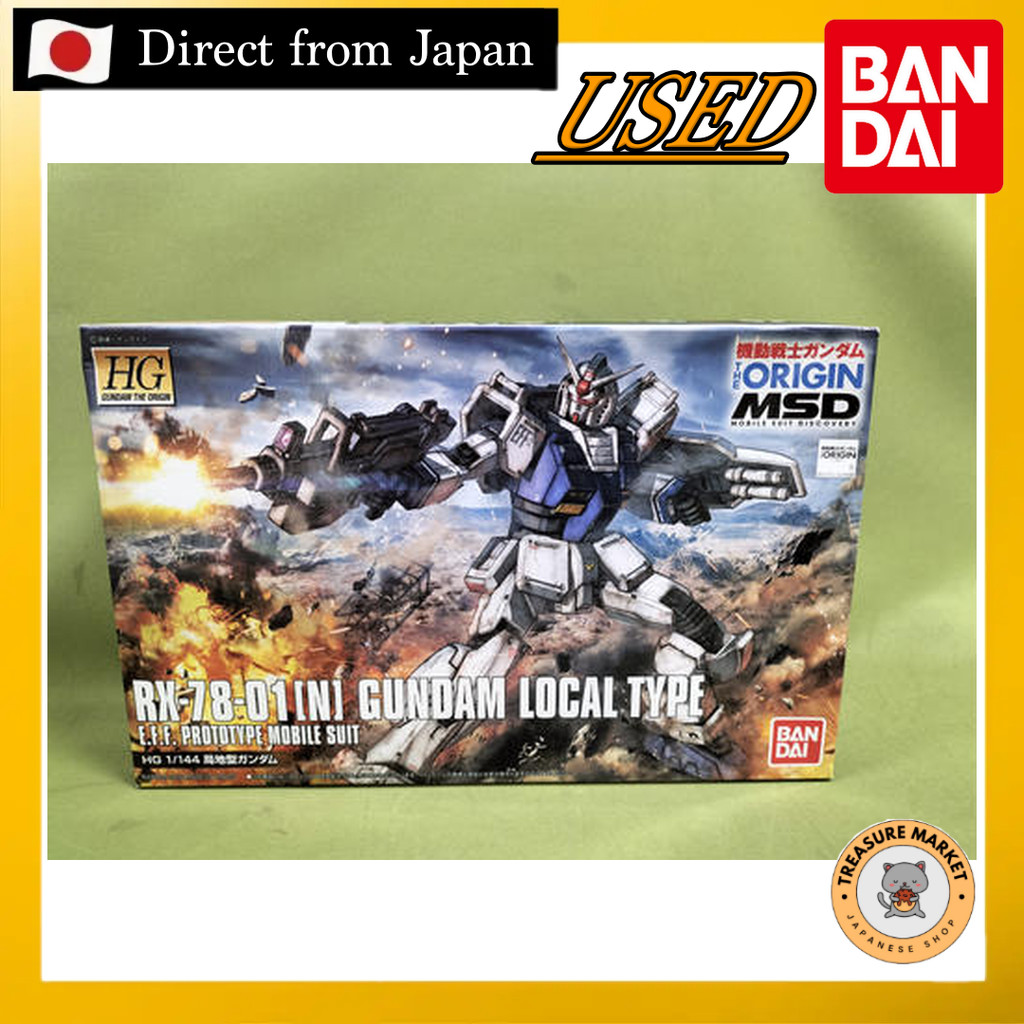 Gundam ORIGIN RX-78-01 GUNDAM LOCAL TYPE 【Used/Direct from Japan/BANDAI/GUNDAMU/GUNPLA/BANDAI SPIRIT