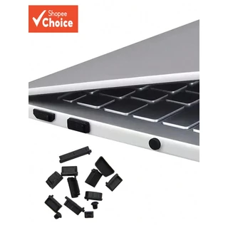 ซิลิโคนปลั๊กฝุ่นแล็ปท็อปป้องกัน HDMI USB DP สําหรับ PC MacBook 10/16 ชิ้นอุปกรณ์เสริมแล็ปท็อป