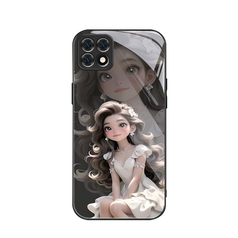 สําหรับ Samsung Galaxy A22 5GNot fit 4G , สาวสวย, บุคลิกภาพอินเทรนด์, เคสป้องกันโทรศัพท์ป้องกันการตก