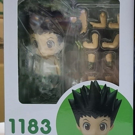 【พร้อมส่ง】hunter x hunter figure model figure Q version clay Hunter x Hunter Xiaojie Fu Li Shi movab