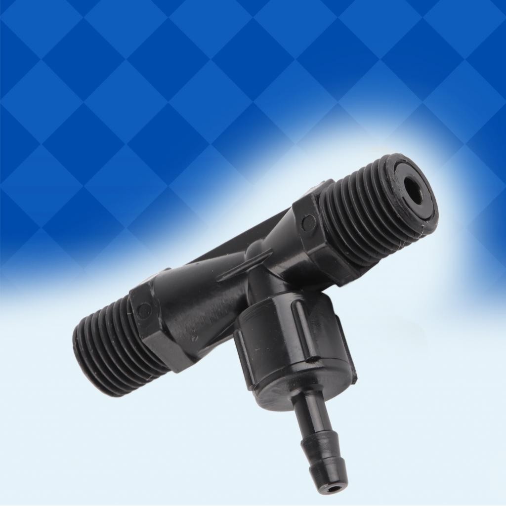 Venturi Tube PVDF ก๊าซของเหลวผสมหัวฉีดสำหรับการชลประทาน 1/4in