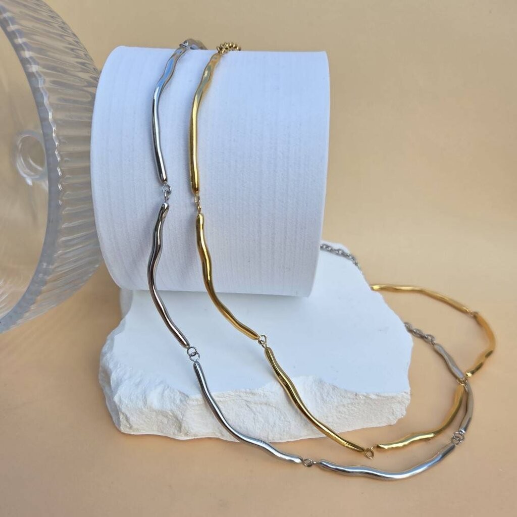 (WELRY.acc) พร้อมส่ง สร้อยคอเชนมินิมอล รุ่น Liné