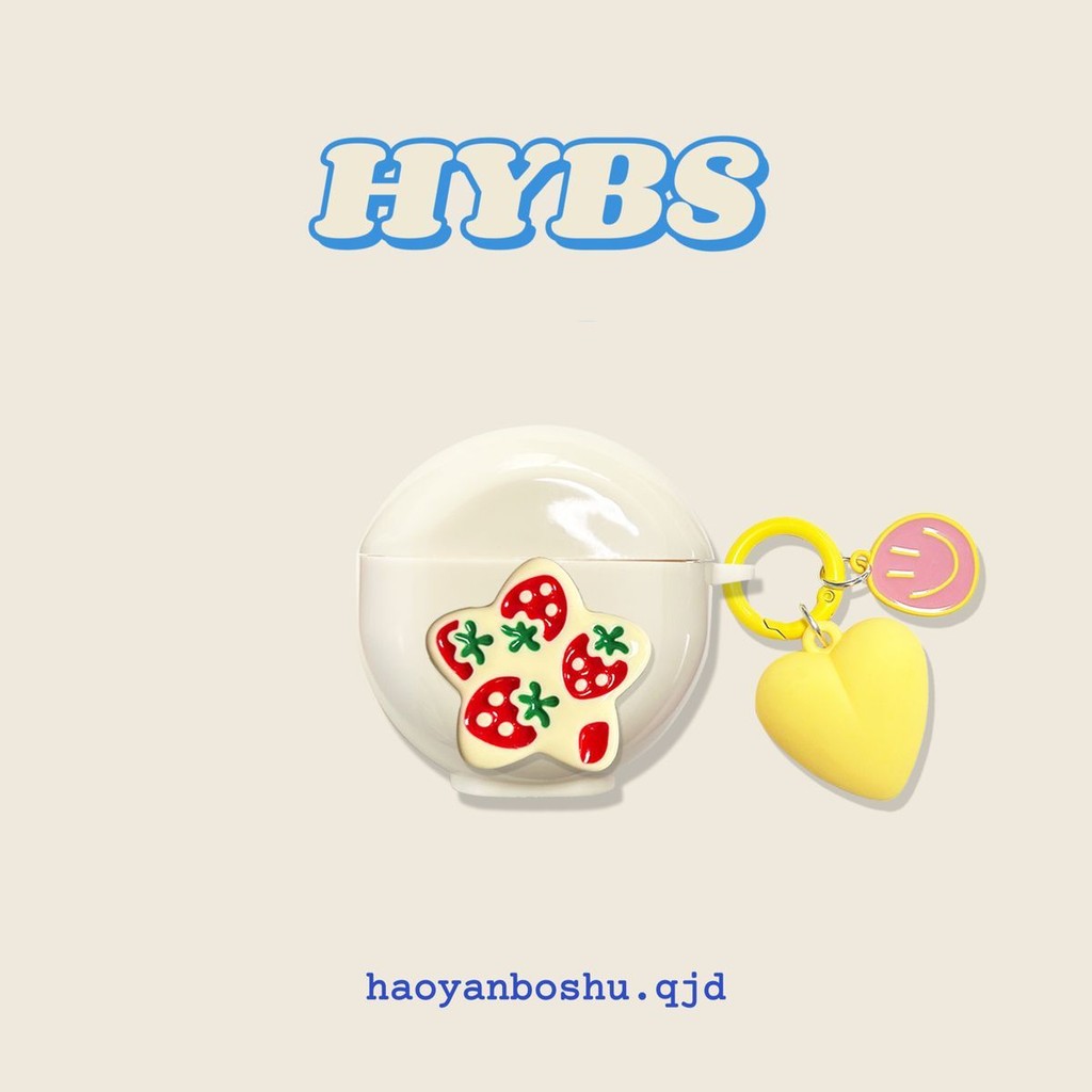 เหมาะสําหรับ Lenovo LP40 รุ่นที่สองหูฟัง LP40pro สาวหัวใจ LP80 Love Heart ew305 Smiley Face ew310