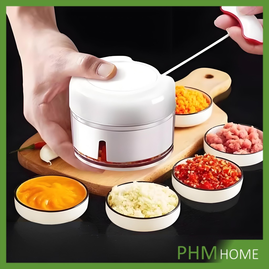 เครื่องบดกระเทียมขิง MiNi ปกรณ์สําหรับครัวเรือน เครื่องบดกระเทียม ที่บดกระเทียม meat grinder Garlic Chopper