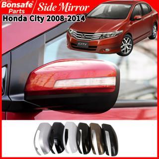 「สไตล์ทดแทนรถเดิม」Honda City 2008-2014 ครอบ กระจกมองข้างของ …