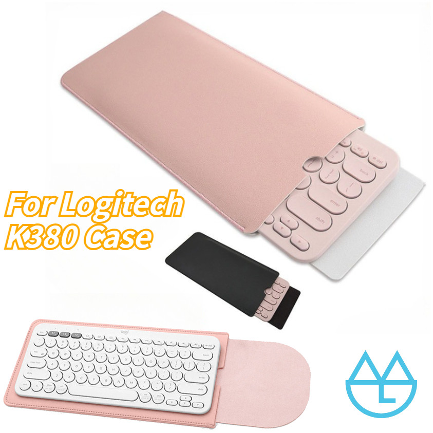 แล็ปท็อป K380 คีย์บอร์ด Logitech K380 คีย์บอร์ดกันน้ํา Anti-Scratch วัสดุหนัง Logitech K380 คีย์บอร์