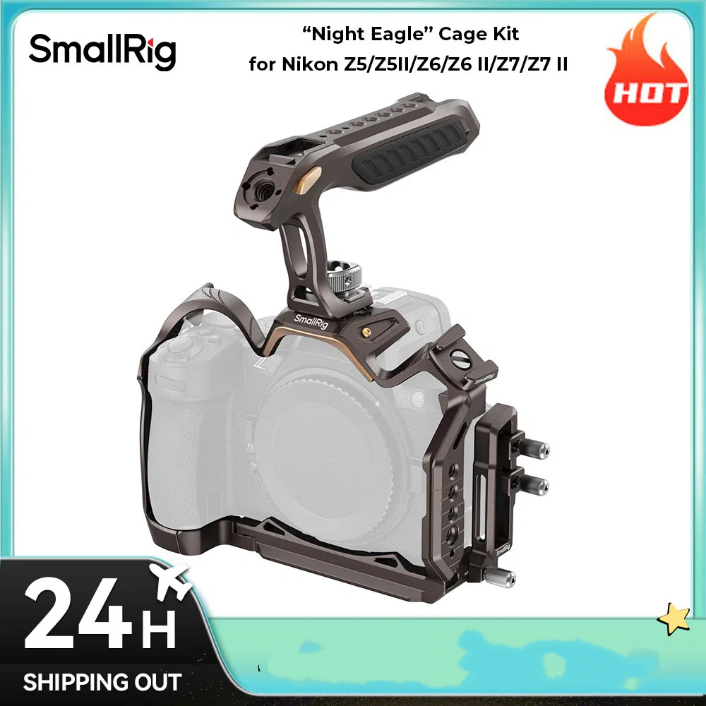 SmallRig Z5 / Z5II / Z6 / Z6II / Z7 / Z7II กล้อง Cage Night Eagle Cage Kit สําหรับกล้อง Nikon พร้อมส