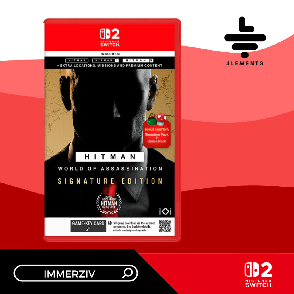 (พร้อมส่ง) SWITCH-2 HITMAN WORLD OF ASSASSINATION (R2/EU) (GAME) (ENG)