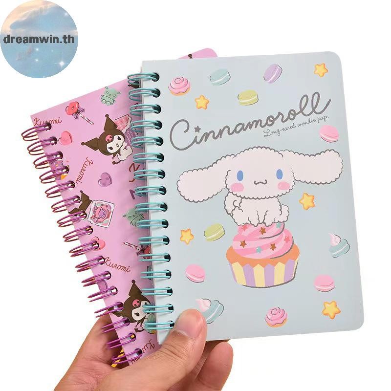 Dreamwin โน้ตบุ๊ค HelloKitty Mymelody การ์ตูนน่ารัก Notepad นักเรียนอุปกรณ์การเรียนเครื่องเขียน Coil Book ของขวัญนักเรียน th - รูปที่ 4