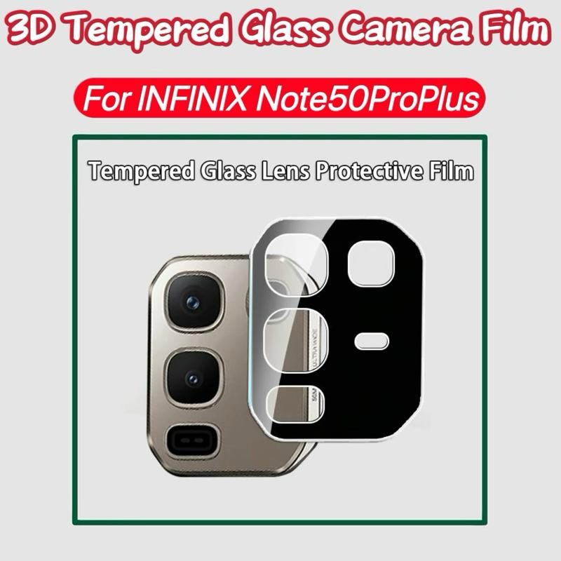ฟิล์มกระจกกันรอยกล้อง สำหรับ infinix Note50ProPlus สีใส / สีดำ ฟิล์มครอบเลนส์กล้อง กระจกเลนส์กล้องLENS กันรอย กันกระแทก
