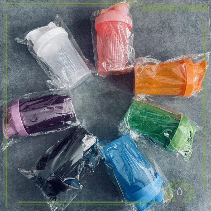 แบบพกพา แนวสปอร์ต ถ้วยปั่น แก้วโปรตีนเชค  แก้วน้ำพกพา แก้วชงโปรตีนสำหรับเขย่าเวย์ - รูปที่ 6