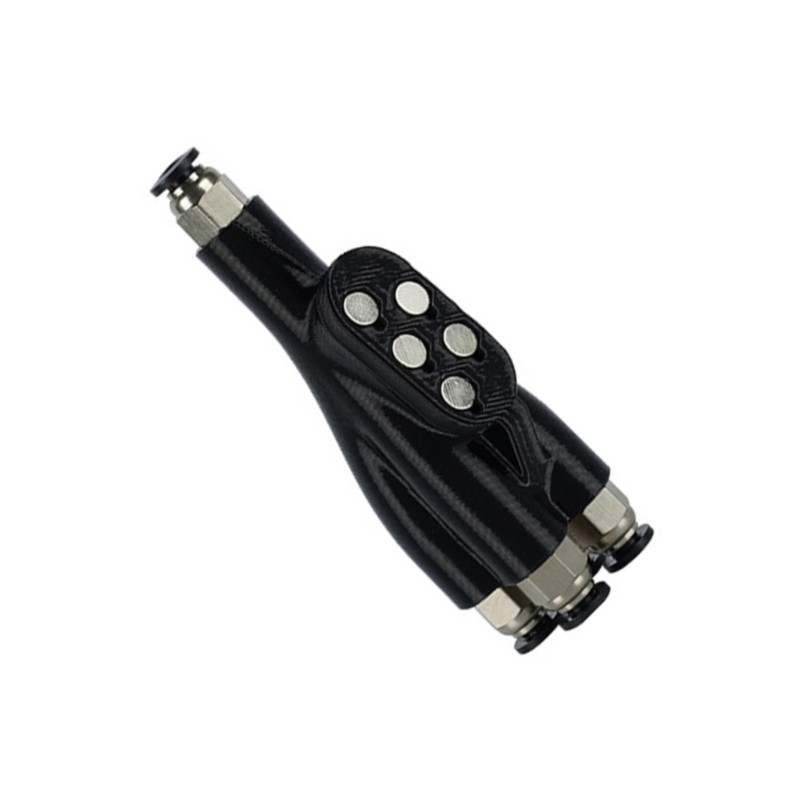 Con สําหรับ Lab Connector 4 in 1 PTFE อะแดปเตอร์พอร์ตขยาย 4 Feeding PTFE