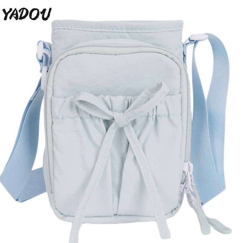 YADOU กระเป๋าสะพายข้างขวดน้ําสําหรับตั้งแคมป์สไตล์เกาหลี