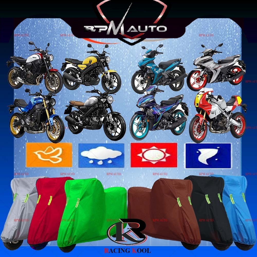 YAMAHA Motorcycle Racingkool-MotorCover Protection Waterproof Dust Uv XSR125 XSR155 XSR700 XSR900 XS