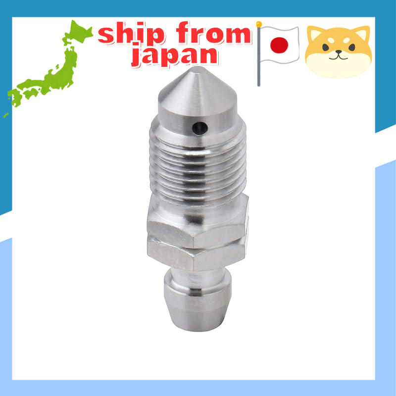 ZETA RACING Titanium Bleeder Screw M10 P=1.0 for Brembo - Compatible with Dirt Freak D6885 (Formerly