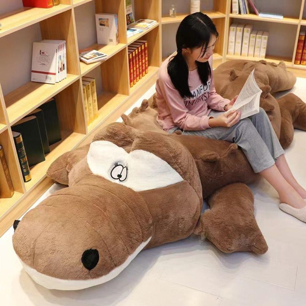 จวนเกะ ตุ๊กตาสัตว์ของเล่น,ขนาดใหญ่นุ่มจระเข้ตุ๊กตาหมอนเสื่อ, ของขวัญการ์ตูนกอดตุ๊กตาตุ๊กตา - รูปที่ 5