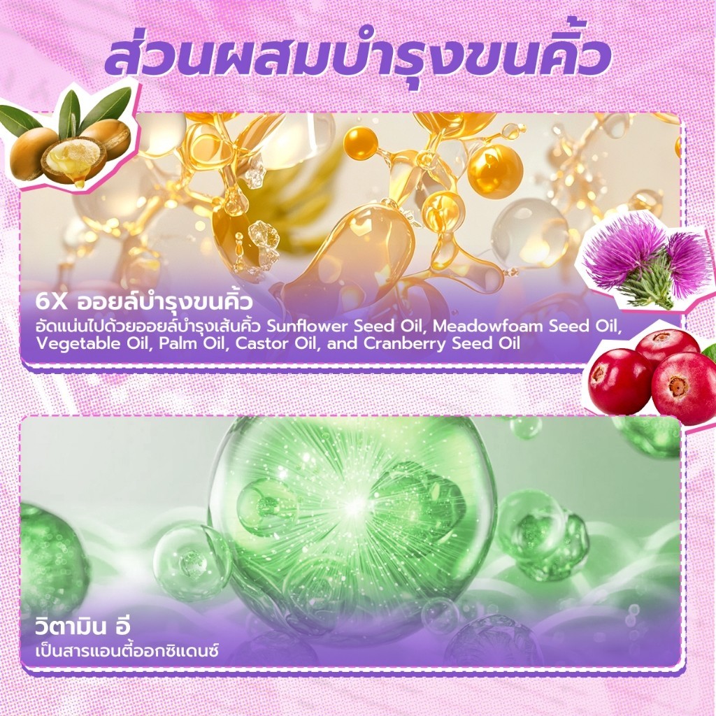 🔥แท้/ดีลสุดคุ้ม/ไลฟ์ทุกวัน🔥(1ชิ้น) DAZZLE ME Lock & Shape! Slim-Fit Eyebrow Pencil ดินสอเขียนคิ้ว (L) - รูปที่ 3