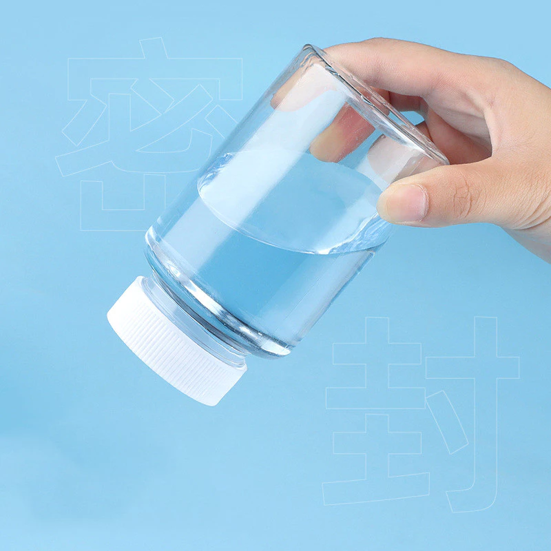 ขวดใส่ของเหลว PET ใส ฝาเกลียวแน่น ขนาด 15 20 30 50 100 200ml ขวดแบ่งแชมพู ใส่ยา ใช้เดินทางได้ thumbnail 6