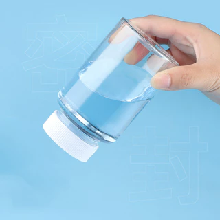 ขวดใส่ของเหลว PET ใส ฝาเกลียวแน่น ขนาด 15 20 30 50 100 200ml ขวดแบ่งแชมพู ใส่ยา ใช้เดินทางได้