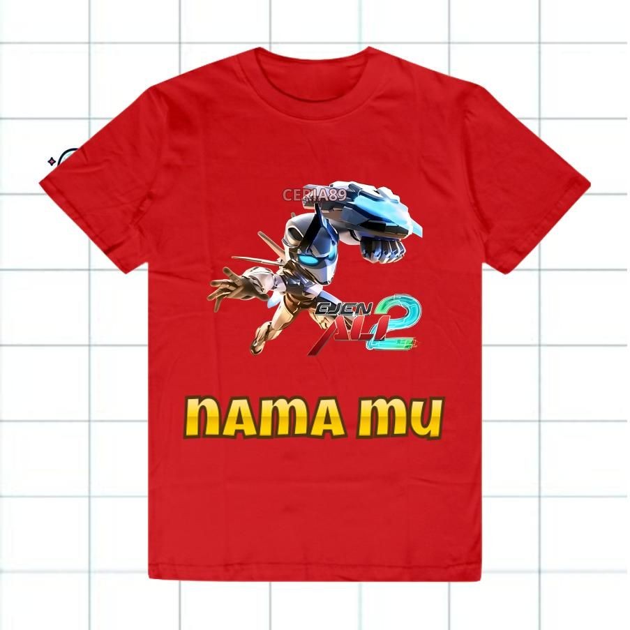 Ejen Ali The Movie 2 เสื้อยืดเด็กตัวละคร เสื้อ Ejen Ali 2 ล่าสุดสําหรับเด็กชายและเด็กหญิง อายุ 1-10 