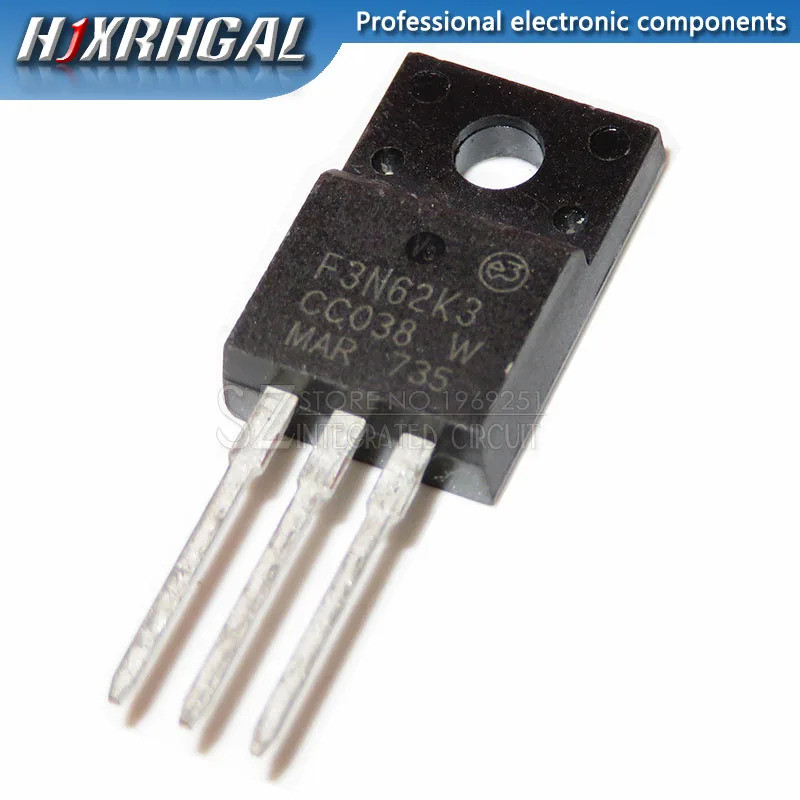 1 ชิ้น 3N62K3 STF3N62K3