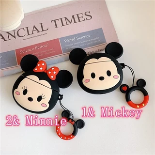 ⭐️พร้อมส่ง⭐️เคส สำหรับAirpods gen2 Case มิกกี้มินนี่（i9s，i11.i12ใช้ได้เหมือนกัน）