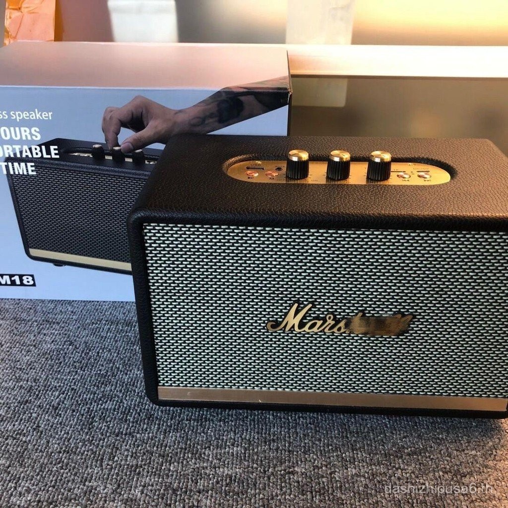 ลำโพงเอฟเฟกต์เสียงเบอร์ลิน Ma Shao ลำโพงบลูทูธ TWS M18 ลำโพงบลูทูธร็อคเรโทร ลำโพง Huaqiangbei