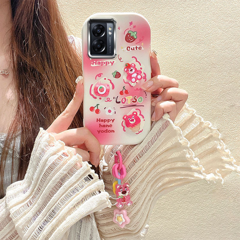 เคส Oppo A57 5G เคส Oppo A77 5G เคส เข้ากันได้กับกระจกElectroplatedน่ารักรูปไข่เคสโทรศัพท์นุ่มBBPDD