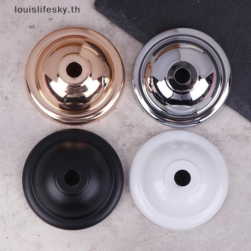 LLTH โคมไฟเพดานขนาดเล็กฝาครอบนูน 5 ชิ้น DIY ตกแต่งฝาครอบกลาง 10 มม. สําหรับติดผนัง/ตั้งโต๊ะ/จี้