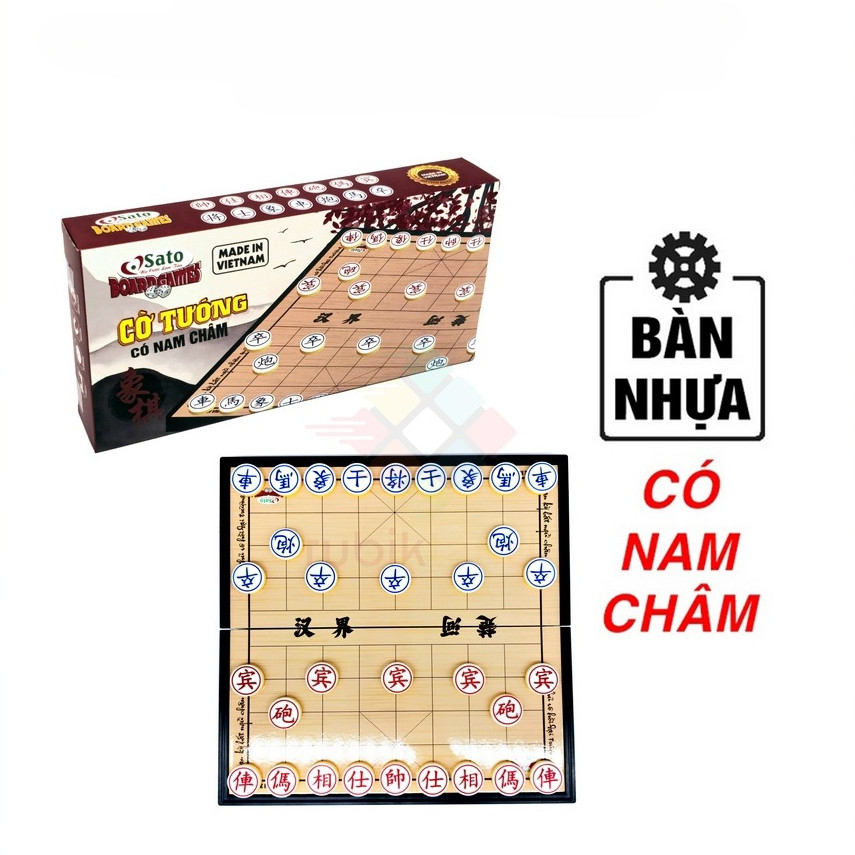 [Sato] คุณภาพสูง Sato แม่เหล็กหมากรุกจีนของเล่นทางปัญญาสําหรับเด็กเพื่อพัฒนาการคิดกีฬา Sato108