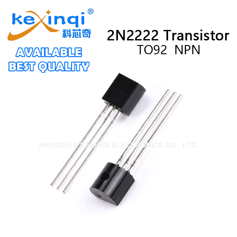 (20-100 ชิ้น) 2N2222 ทรานซิสเตอร์ TO92 NPN Power Triode Transisto