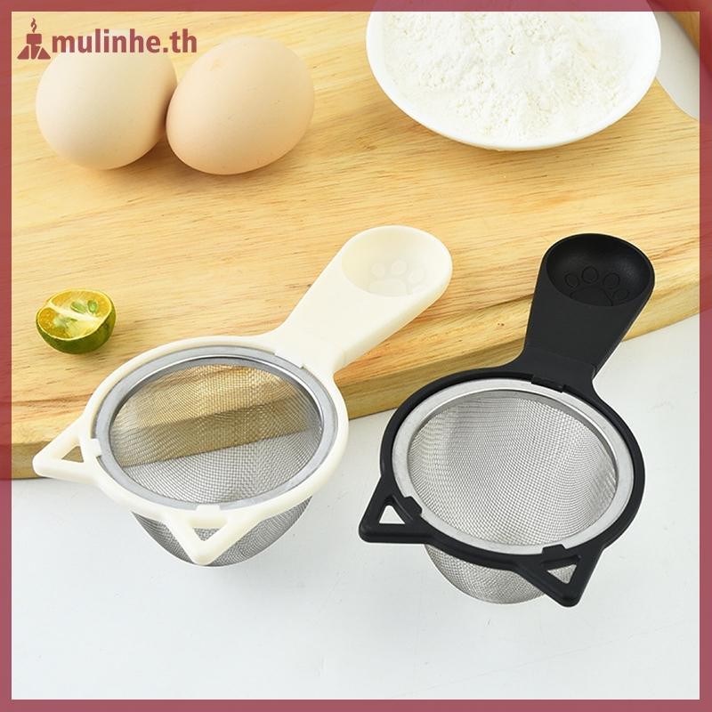 MULINHE อเนกประสงค์สแตนเลส Fine ตาข่ายกรอง-Perfect สําหรับกาแฟ, Flour Sift More- อุปกรณ์ครัวสําหรับทําอาหารและอาหาร Prep TH
