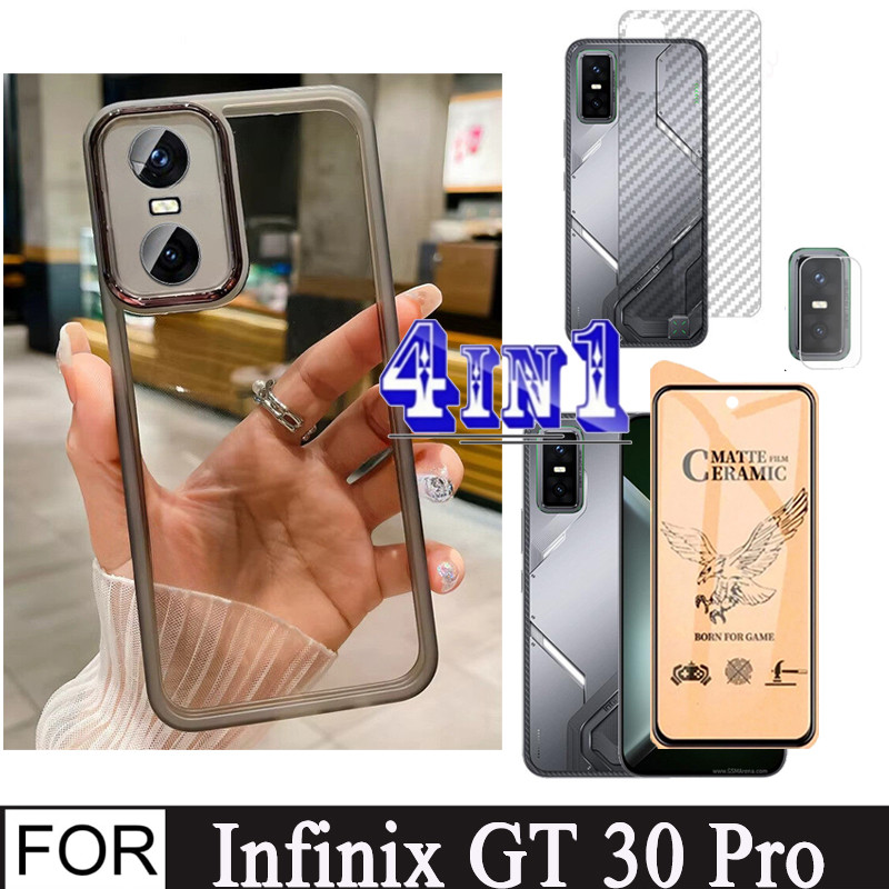 Infinix GT 30 Pro กระจกนิรภัยเซรามิคสําหรับ Infinix GT 30Pro GT 20Pro 4In1 Full Coverage Screen Prot