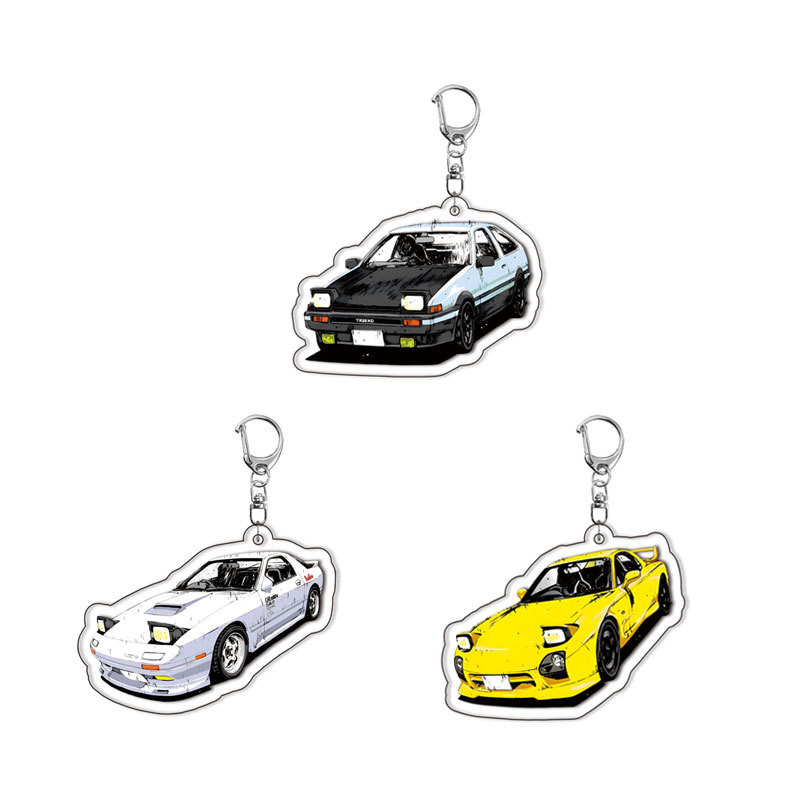 จี้พวงกุญแจอะคริลิค Initial D