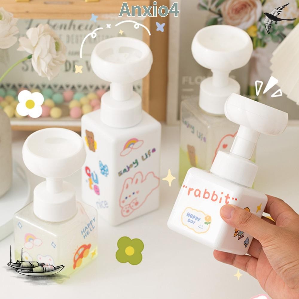 อันซิโอ4ดอกไม้โฟมตู้,พลาสติก250/450มลสบู่เปล่าขวดรีฟิล,คุณภาพรีฟิลเครื่องสําอางบรรจุภัณฑ์ขวดปั๊มโฟมเดินทาง