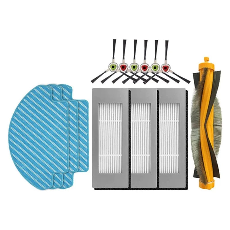 Hepa Filter Mop ผ้าสําหรับ Ecovacs Deebot Ozmo 600 601 605 DD35 DD56 DD33 DD37 เครื่องดูดฝุ่นหุ่นยนต