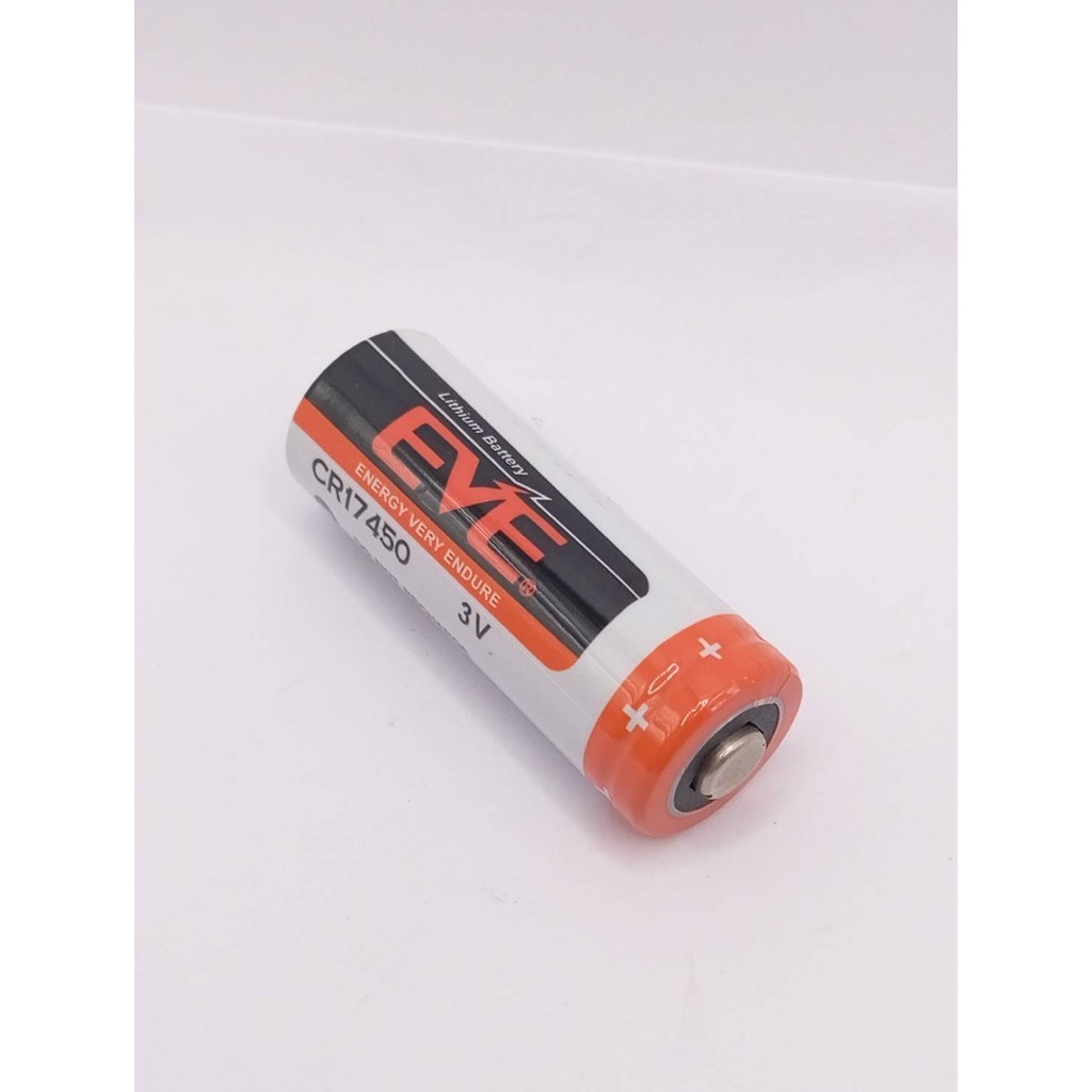 สั่งเลย! CR17450 ER17450 EVE มีขา แบตเตอรี่ CR17450 ER17450 ขาลงปริ้น  EVE มีขา