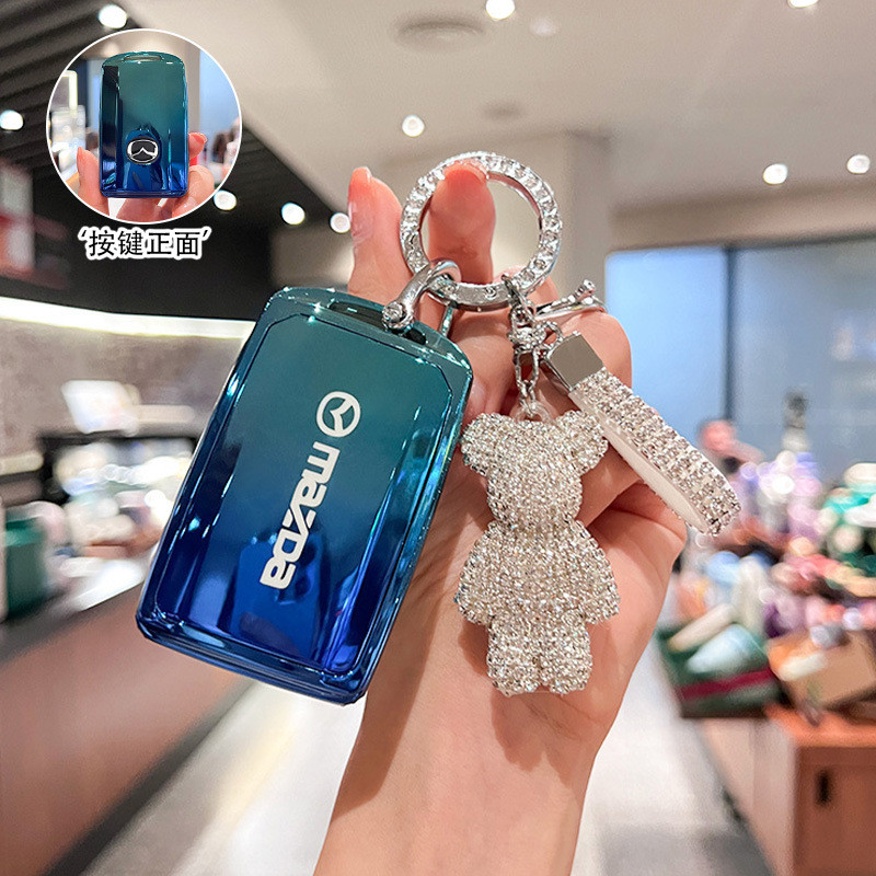 กระเป๋าใส่กุญแจ Mazda ที่เข้ากันได้สำหรับ CX5 CX30 CX8 Mazda3 CX3 CX4 CX7 CX8 CX9 CX50 CX60 CX70 CX8