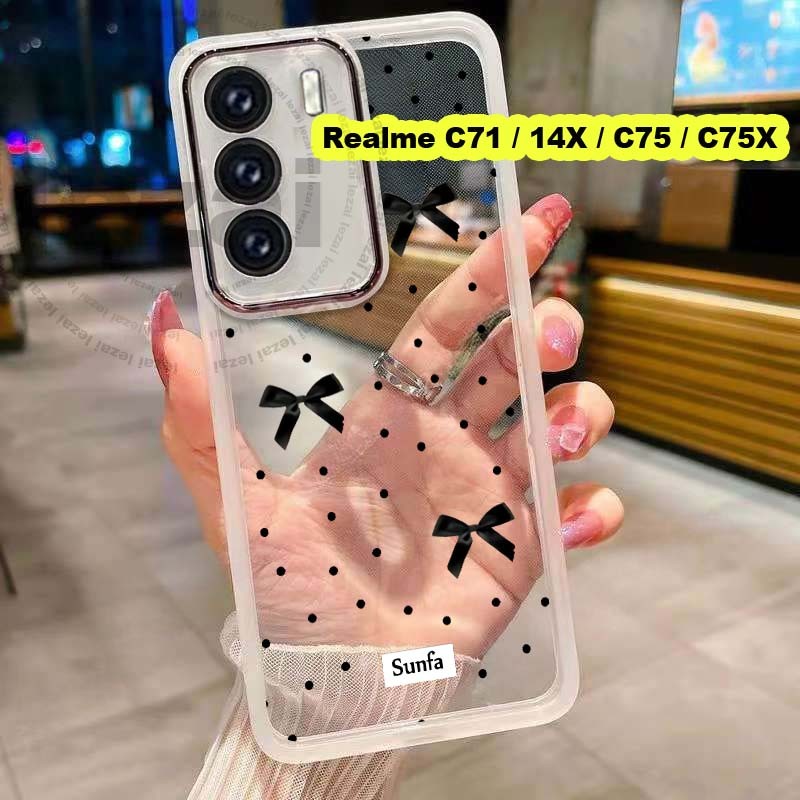 เคสRealme C71 C 71 C75 C75X C75 X 14XเคสRealmeC71 RealmeC75 RealmeC75X Realme14X กรณีน่ารักนุ่มกันกร