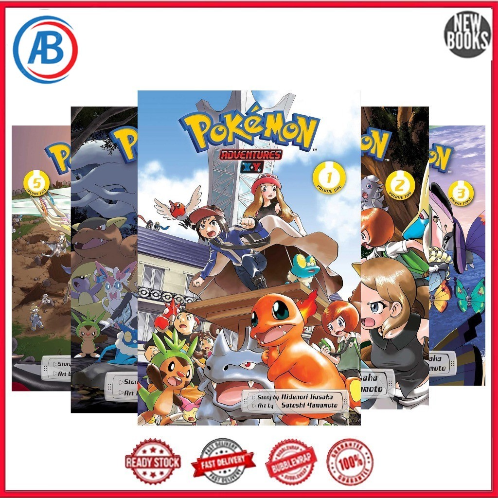 Pokemon Adventures: X•Y (6 Book Series)
