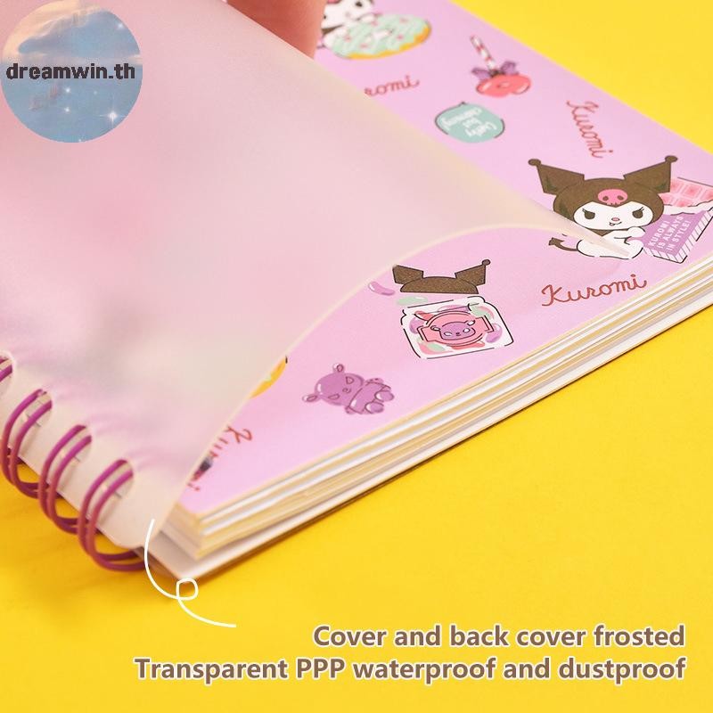 Dreamwin โน้ตบุ๊ค HelloKitty Mymelody การ์ตูนน่ารัก Notepad นักเรียนอุปกรณ์การเรียนเครื่องเขียน Coil Book ของขวัญนักเรียน th - รูปที่ 2